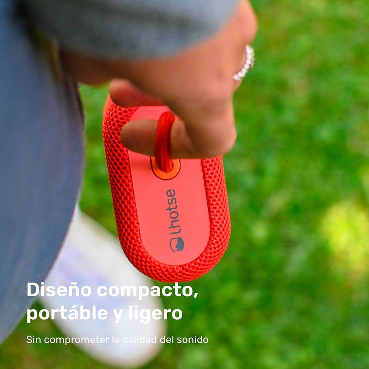 Parlante Bluetooth Lhotse Tune up Rojo