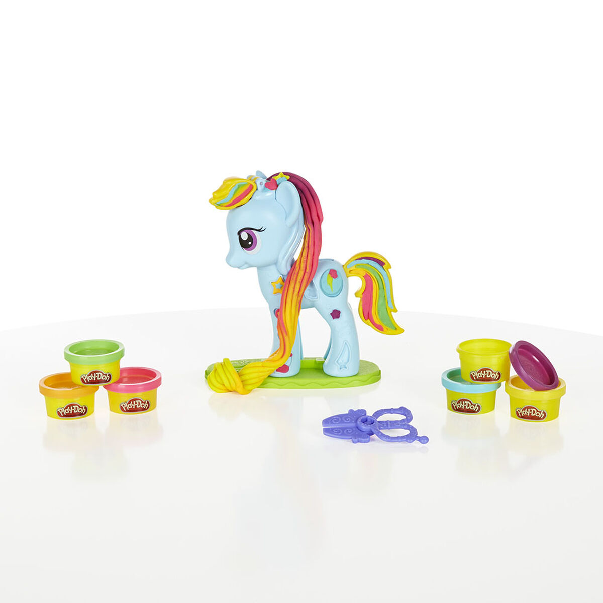 Play-Doh My Little Pony Rainbow Dash Peinados De Colores