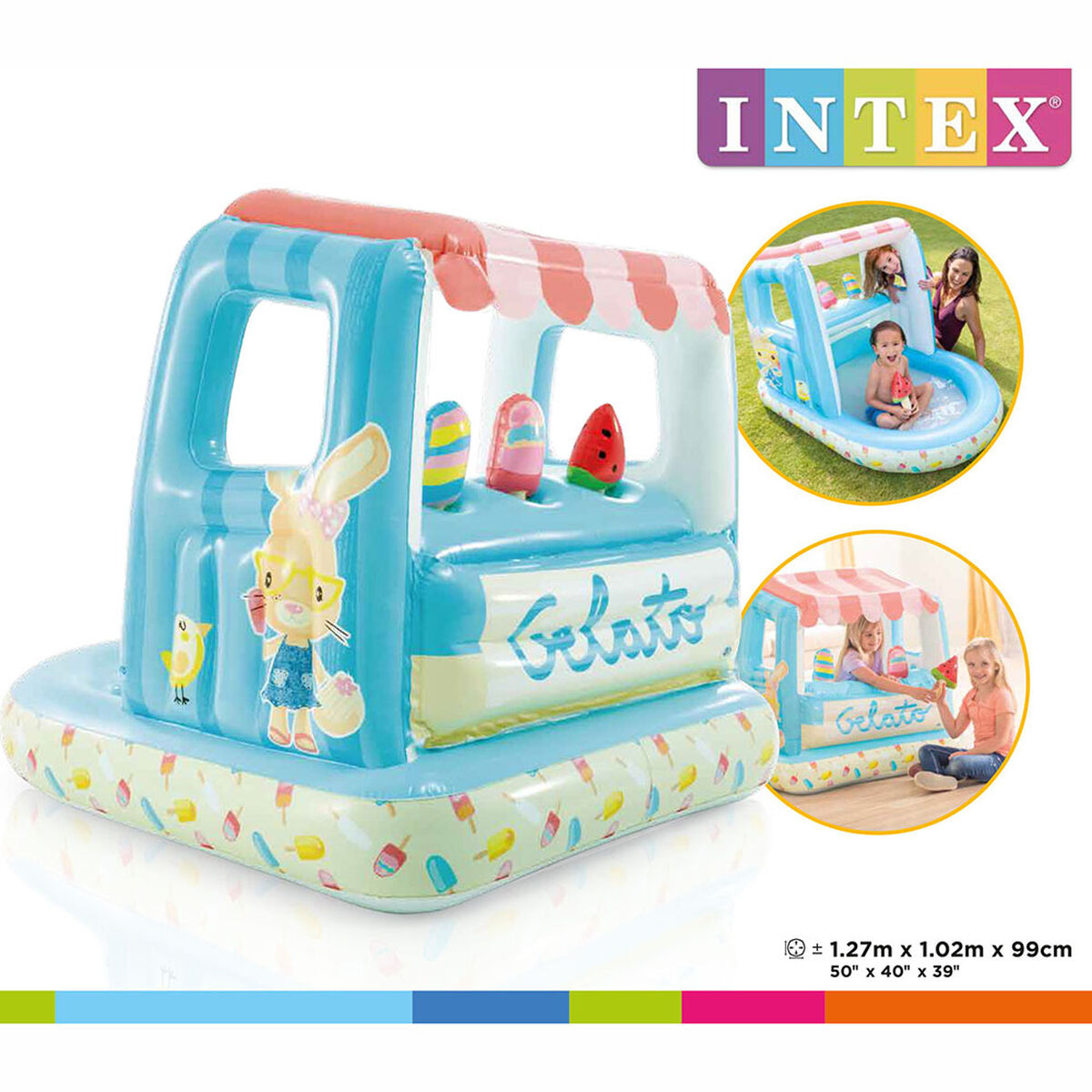 Piscina Inflable Intex Ovalada