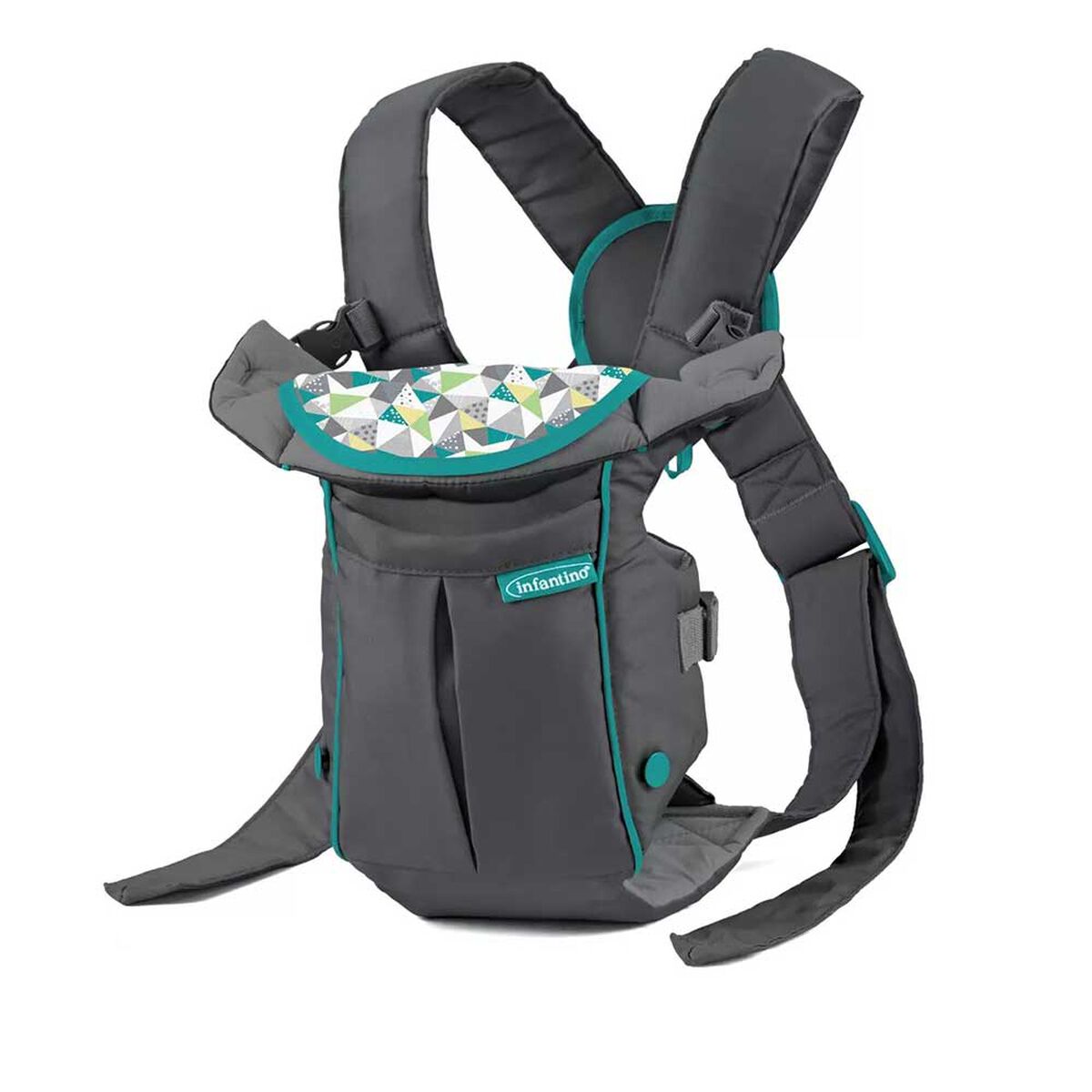 Portabeb&eacute;s Swift Classic con Bolsillo Gris Infantino