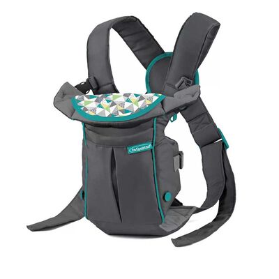 Portabeb&eacute;s Swift Classic con Bolsillo Gris Infantino