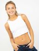 Polera Crop Sin Mangas Mujer Icono