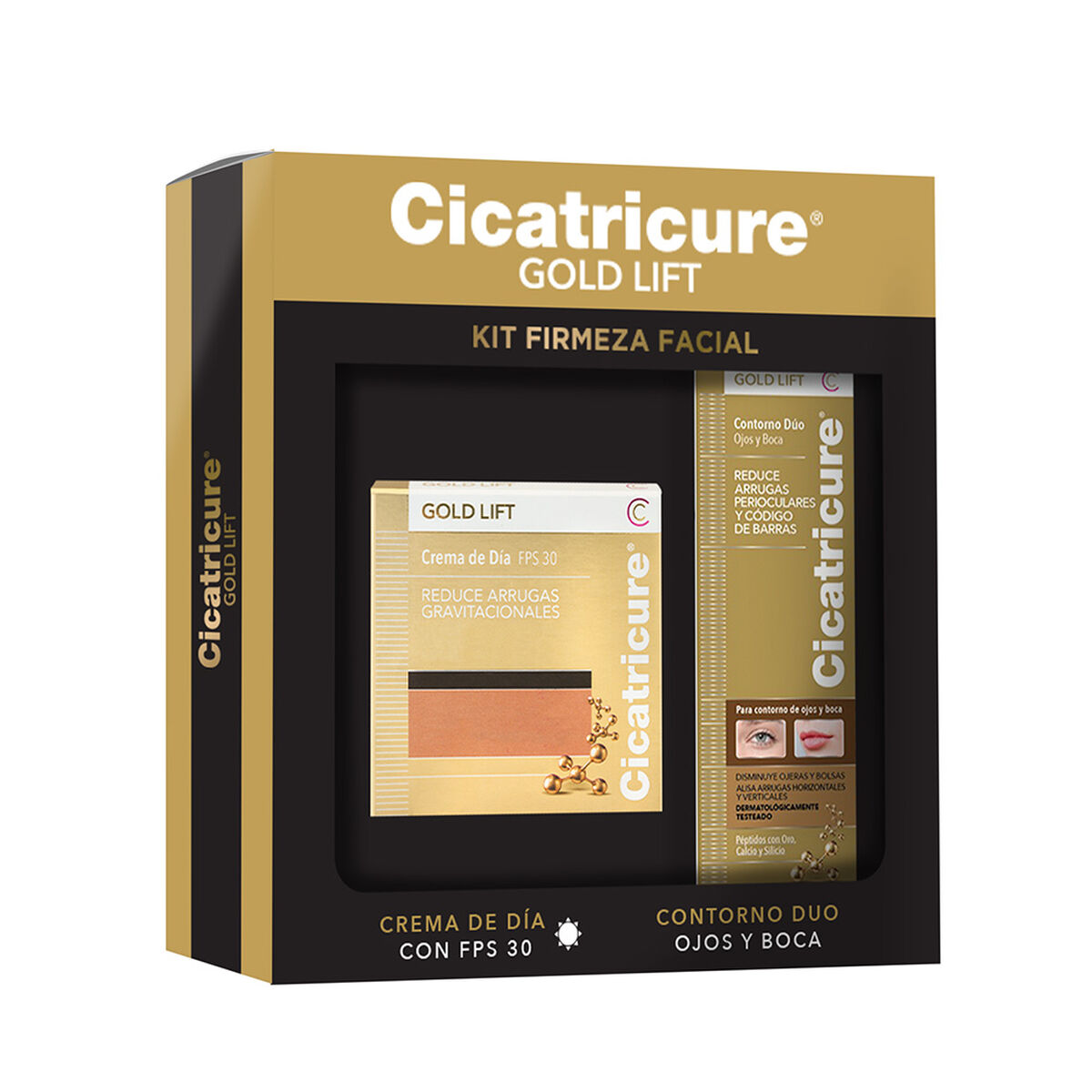 Pack Cicatricure Gold Lift Crema Día 50g + Contorno Duo 15 ml