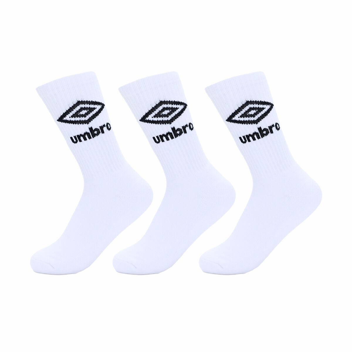 Pack 3 Calcetas Deportivas de Algodón Hombre Umbro