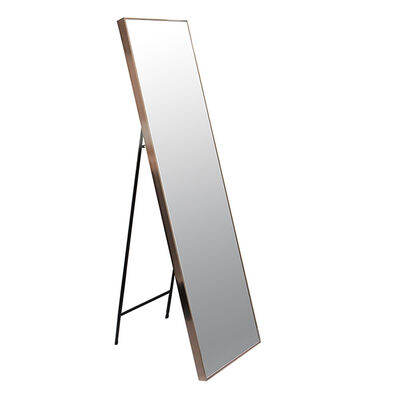 Espejo Vgo De Pie Flotante 30X150 Cm Cobrizo