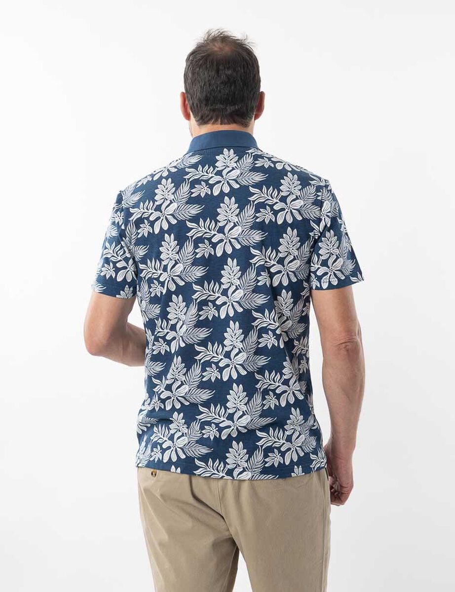 Polera Piqu&eacute; Estampada Hombre Portman Club