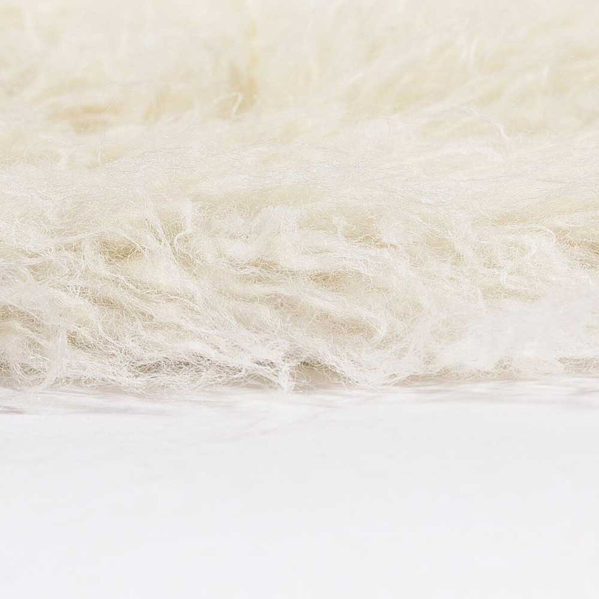 Bajada de Cama Dib Flokati Blanco 60 x 120 cm