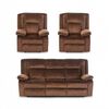 Juego de Living Reclinable CIC Amberes 3C+1C+1C Caf&eacute;