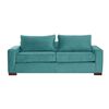 Sofá Cama Latam Home Livorno 3 Cuerpos Turquesa