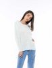 Sweater Liso Cuello Redondo Mujer Icono