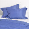 Cubrecama Mashini King Liso Azul