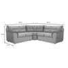 Sofá Seccional Muebles MPR Alerce 5 Mixto