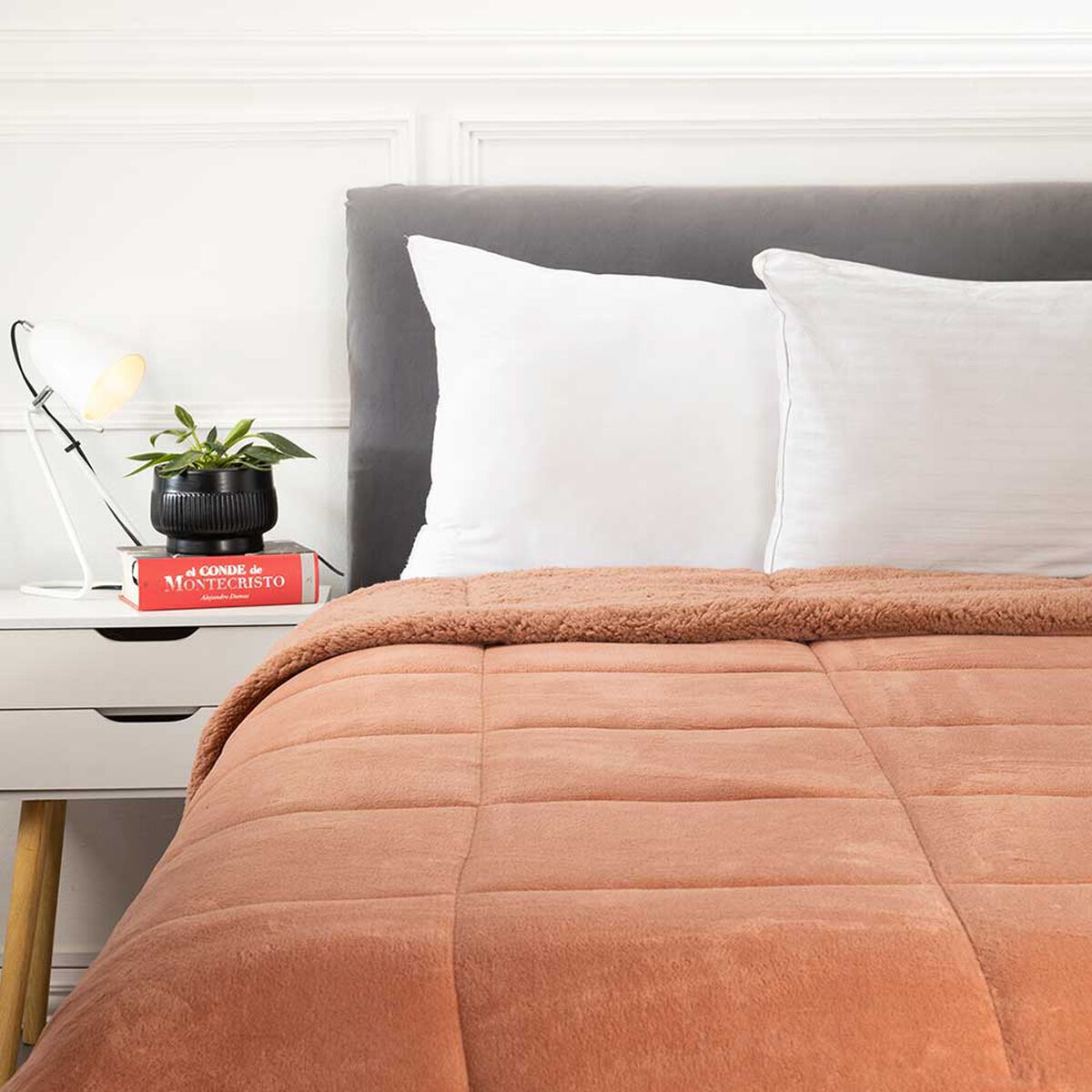 Plumón Coral Sherpa Casanova 1,5 Plazas Terra