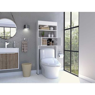 Imagen 2 del producto Mueble Optimizador para Baño TuHome Madrid 2 Puertas Blanco