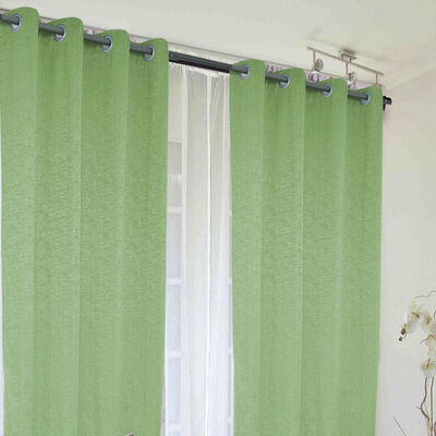 Imagen 2 del producto Combo Cortinas Doral Camila 220 x 140 cm Verde