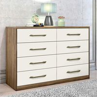 Cómoda Casanova Charlotte Nogal 8 Cajones