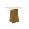 Juego de Comedor Home Mobili Mare 4 Sillas Beige