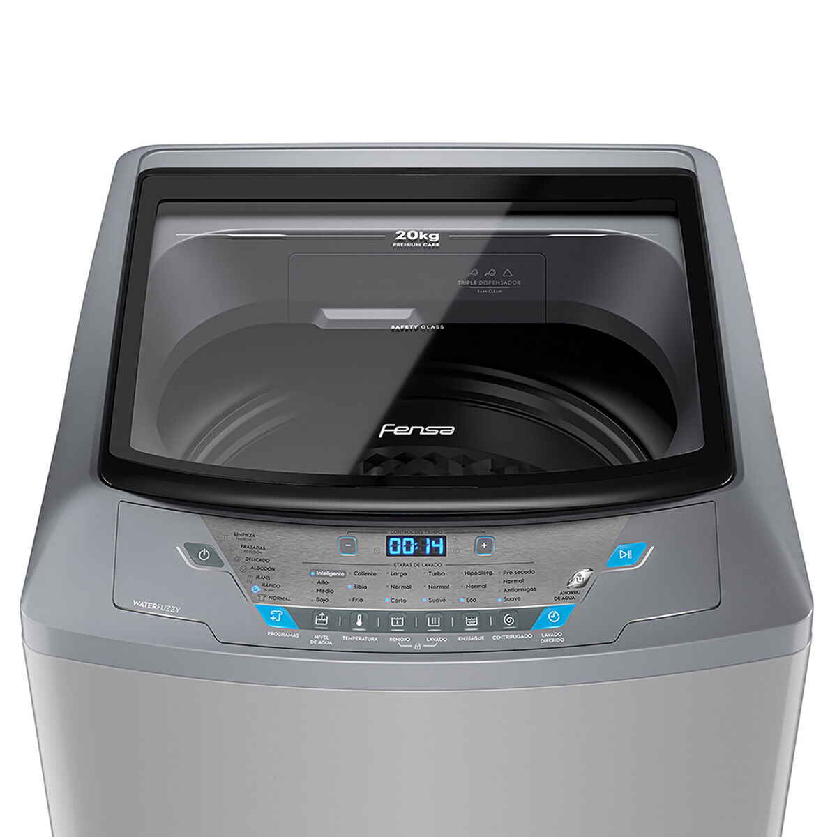 Lavadora Automática Fensa Premium Care 20SZ 20 kg.