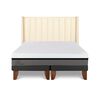 Cama Europea CIC Base Dividida King Balance + Respaldo Panaro