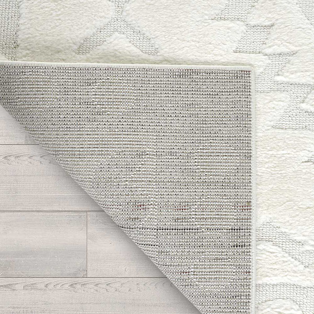 Alfombra Modalfo Palafito Blanca 120 x 180 cm