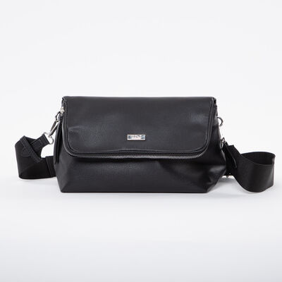 Bolso Ecocuero Negro Icono