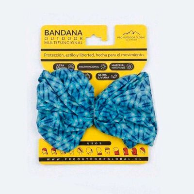 Bandana Outdoor Multifuncional Azul Pro Outdoor