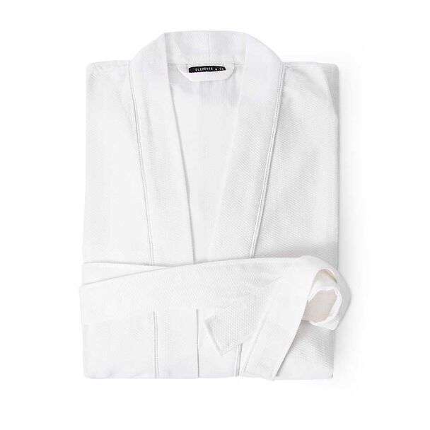 Bata de Baño Elements & Co Light Talla L Blanco