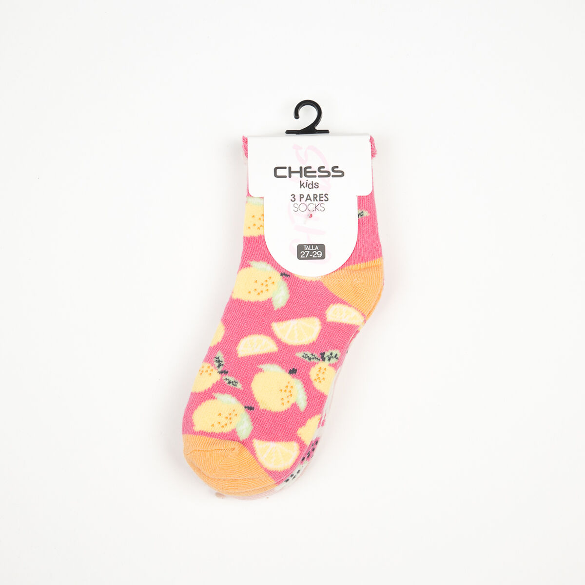 Pack 3 Calcetin Corto Niña Chess