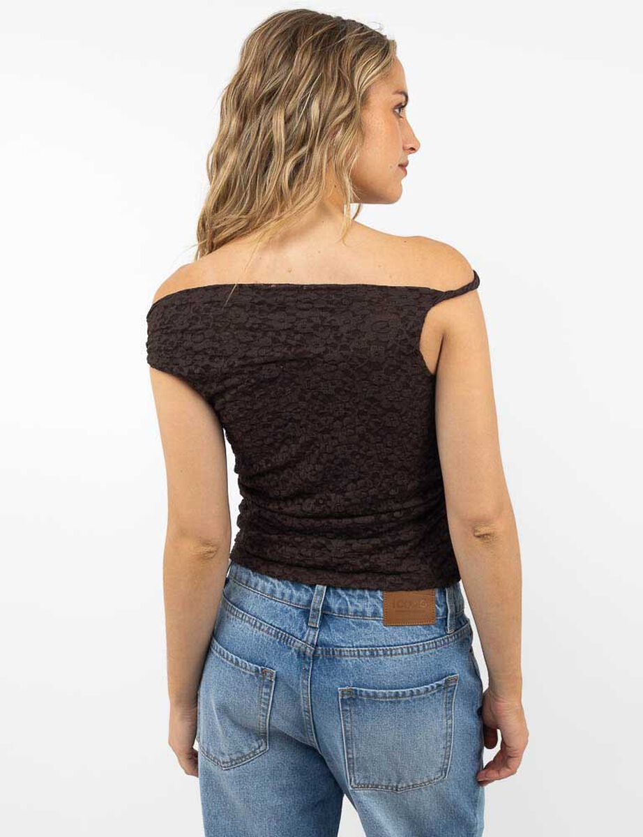 Polera Bardot Mujer Icono