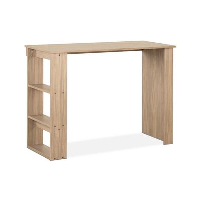 Imagen 1 del producto Escritorio Stanford 2 Repisas Leterales Nogal