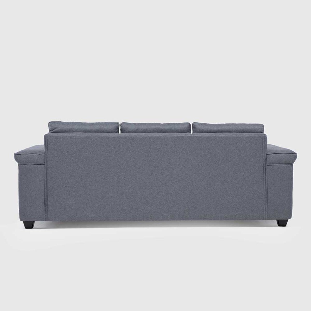 Juegos de Living Mons Sicilia Sof&aacute; 3 Cuerpos + Dos Sillones 1 Cuerpo Gris