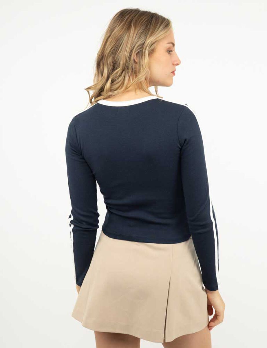 Polera Ce&ntilde;ida Manga Larga Mujer Icono