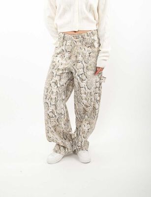 Imagen 1 del producto Jeans Balloon Mujer Icono Animal