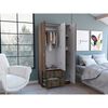 Closet Tuhome Austral 3 Puertas 2 Cajones Milan Blanco