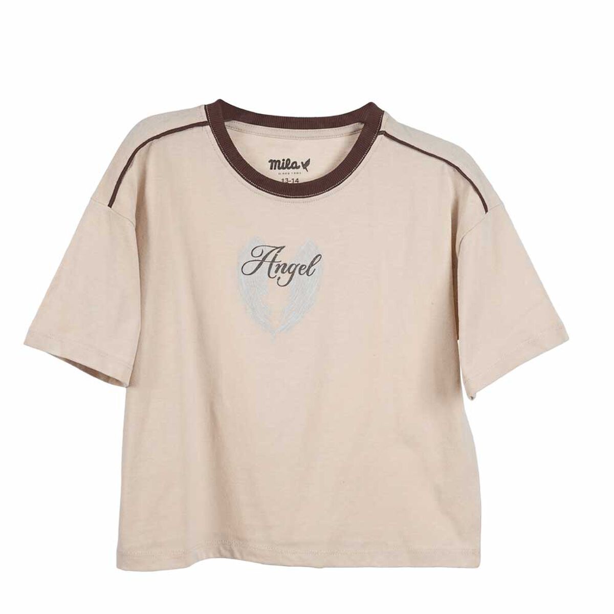 Polera Manga Corta Ni&ntilde;a Mila