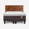 Cama Europea Rosen Base Dividida 2 Plazas New Style 4 Plus + Respaldo Tabor