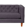 Sof&aacute; Latam Home Brescia 3 Cuerpos Gris Oscuro