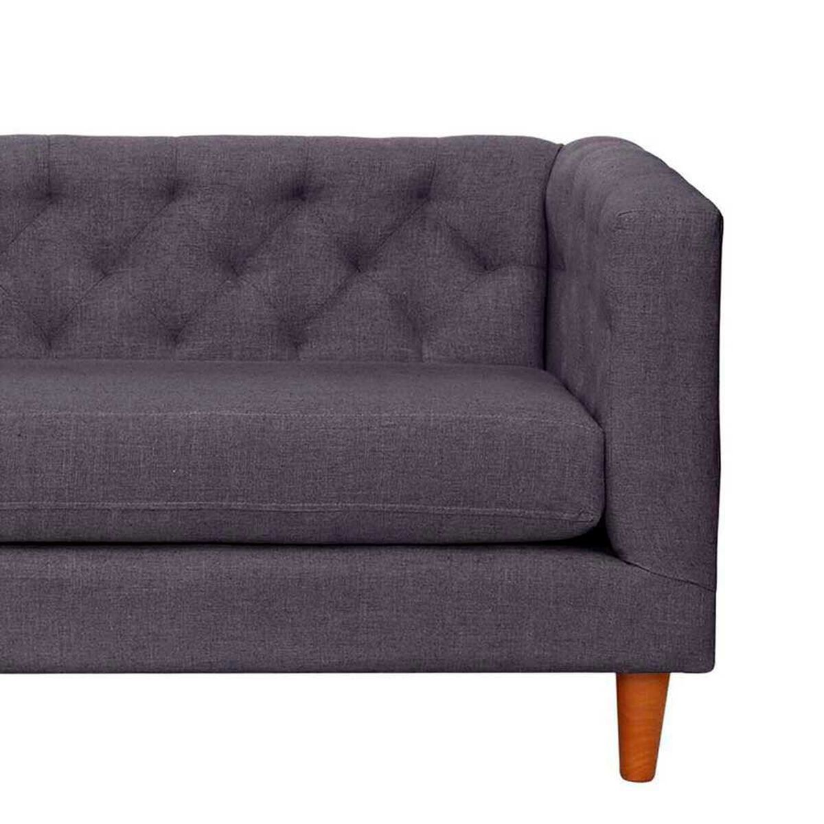 Sof&aacute; Latam Home Brescia 3 Cuerpos Gris Oscuro