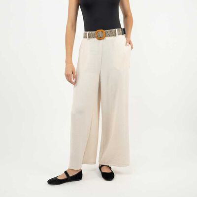 Pantalón Mujer Zibel Beige, Negro, Verde-M