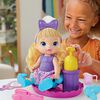 Muñeca Baby Alive Sudsy Styling Bebé Cabello Rubio