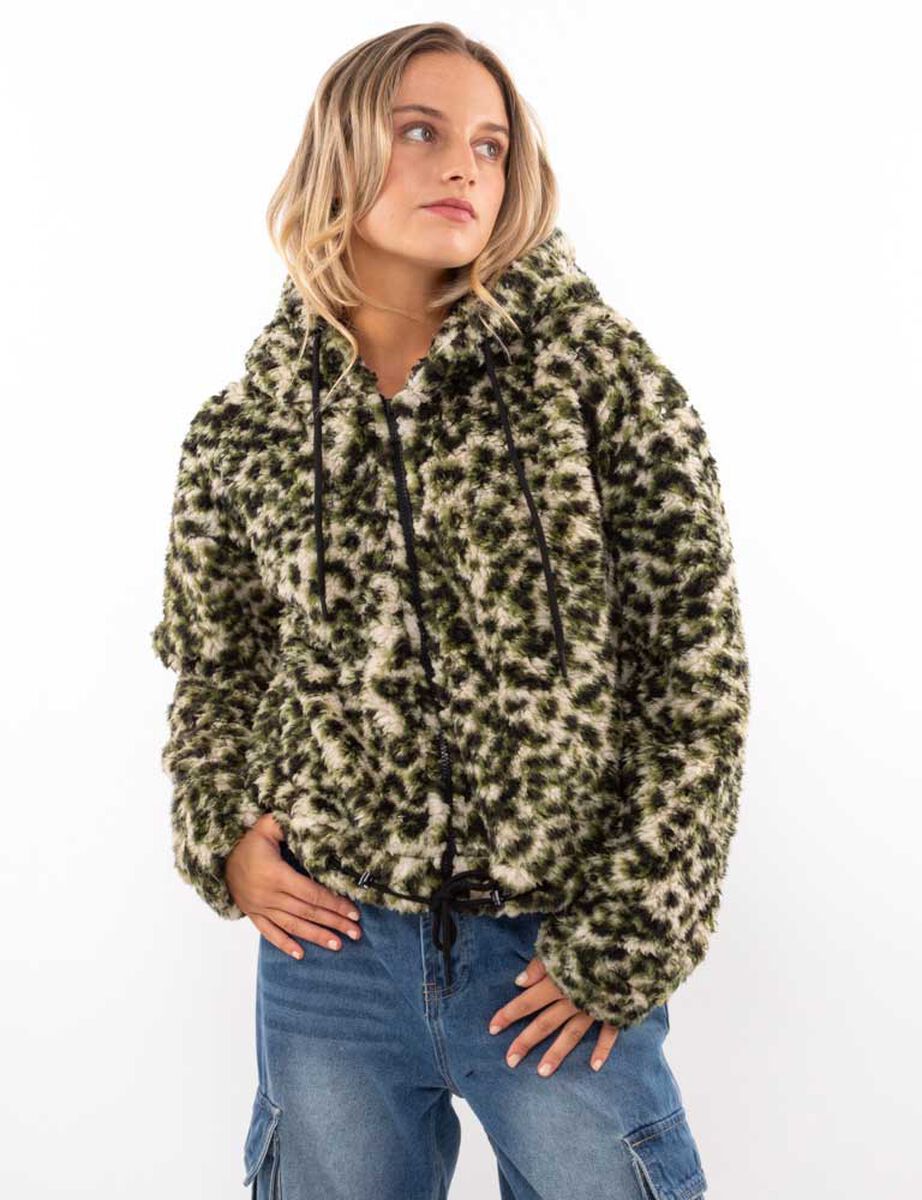 Polerón Peludo Mujer Icono