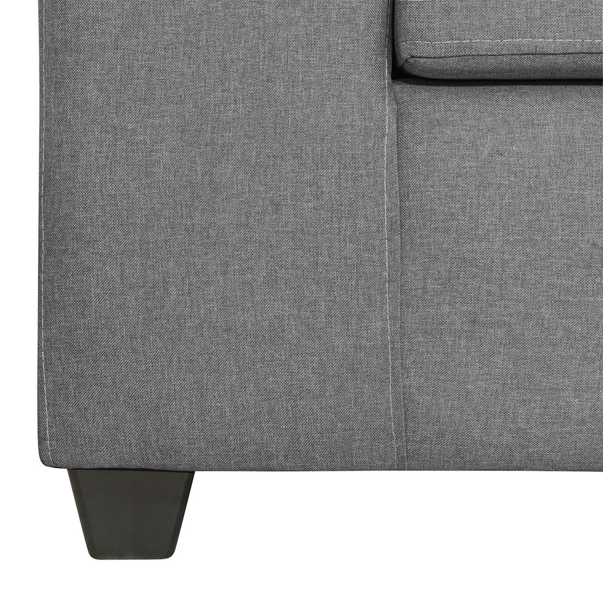 Sofá Innovamuebles Kahlo 2 Cuerpos Gris Oscuro