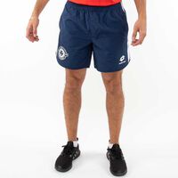 Short Deportivo Hombre Lotto Blanco, Negro
