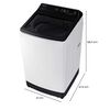 Lavadora Automática Samsung WA13CG5441BWZS 13 kg.