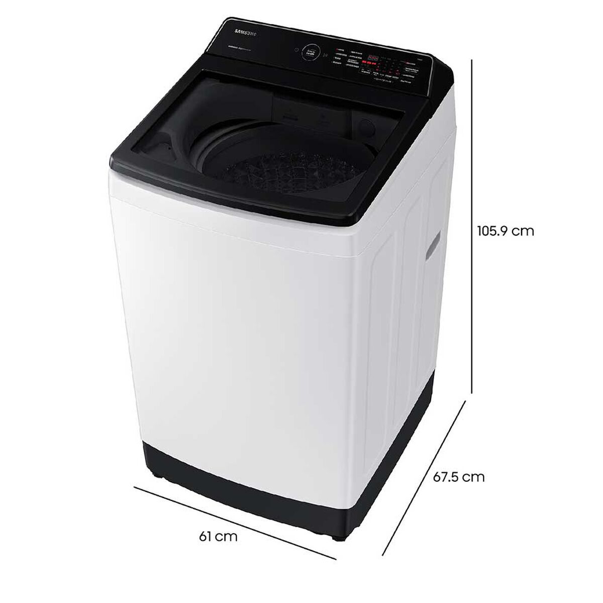 Lavadora Automática Samsung WA13CG5441BWZS 13 kg.