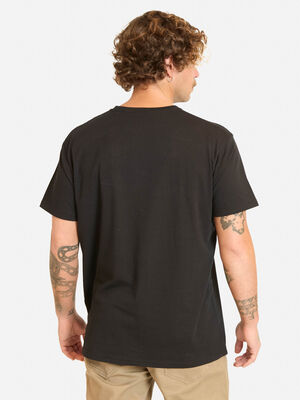 Imagen 2 del producto Polera Con Estampado Manga Corta Hombre Maui And Sons Negro