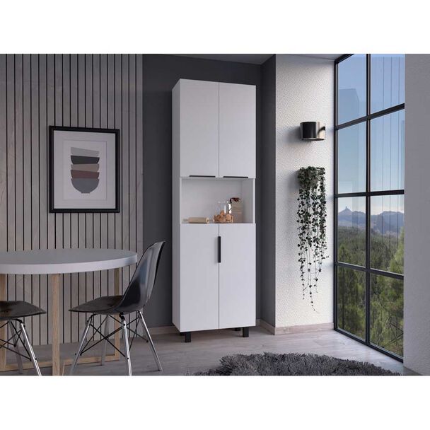 Mueble Alacena TuHome Oshawa 4 Puertas Blanco