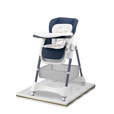 Imagen 1 del producto Silla de Comer Multiposiciones con Ruedas Azul