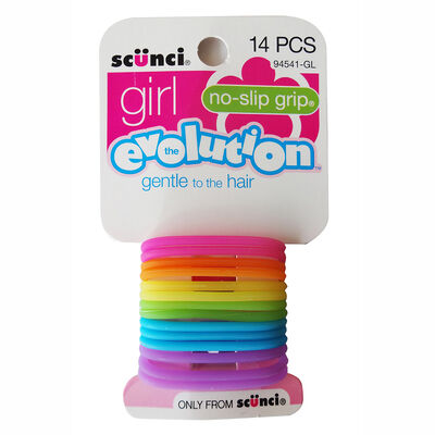 Set Elásticos de Goma No Slip Grip Niña, 14 Piezas