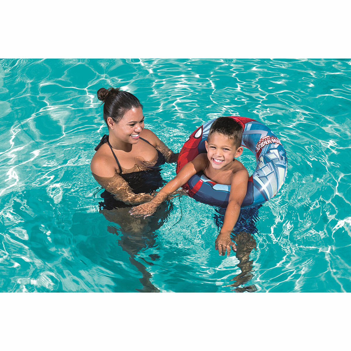 Flotador Aro Inflable Spiderman Bestway